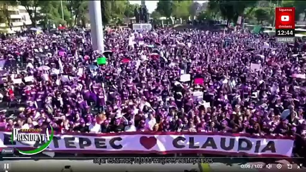 "No estás sola"; mujeres de Ecatepec, Edomex, reafirman apoyo a Sheinbaum en asamblea informativa