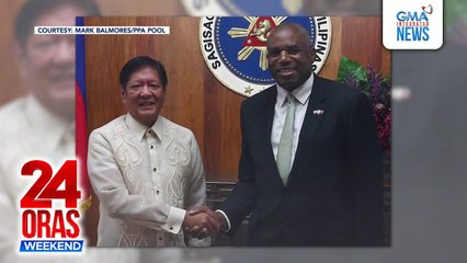 EXTENDED VERSION – PBBM at British Foreign Sec. David Lammy, tinalakay ang pagtutulungan ng Pilipinas at UK para sa defense & maritime security ng bansa | 24 Oras Weekend
