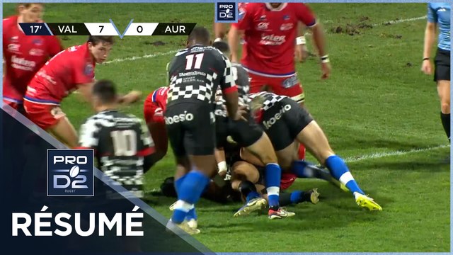 PRO D2 Saison 2024-2025 J23 - Résumé Valence Romans - Stade Aurillacois