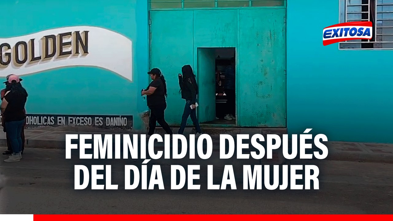 🔴🔵Tacna: Comerciante es asesinada por su pareja después de celebrar el Día de la Mujer