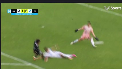 El gol de Ferreyra para Central Norte, frente a Temperley