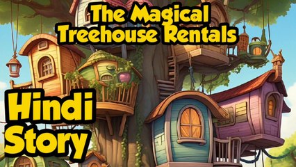 The Magical Of Treehouse Hindi Story, Very Nice Story , Bedtime Stories,🌜🌛🌝🌟✨🌈🌅☁️🌝🌙🌠🌳🌲🌴❤️❤️🌴🌲🌳🌲🌲🌲❤️💙