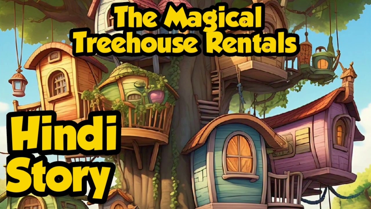 The Magical Of Treehouse Hindi Story, Very Nice Story , Bedtime Stories,🌜🌛🌝🌟✨🌈🌅☁️🌝🌙🌠🌳🌲🌴❤️❤️🌴🌲🌳🌲🌲🌲❤️💙