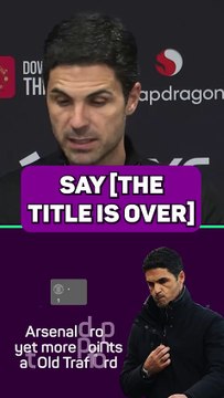 Arteta refuses to believe Arsenal's title race is over