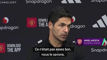 Arsenal - Arteta : "Je ne veux pas dire que la course au titre est terminée"