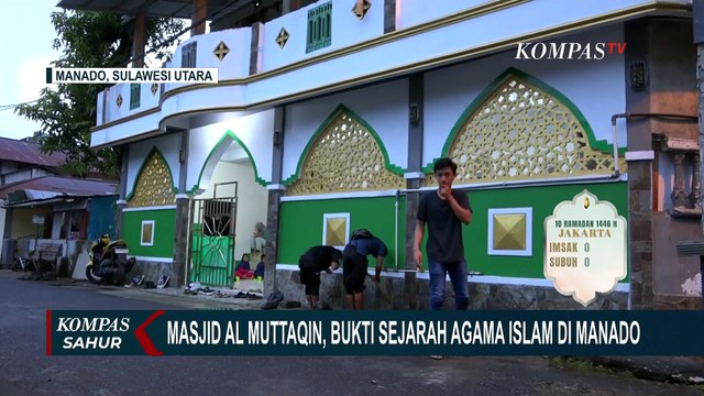 Berdiri Tahun 1775, Masjid Al Muttaqin Jadi Bukti Penyebaran Agama Islam di Manado