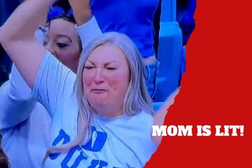 On his f***ing head! Cooper Flagg’s mom loses his mind after son makes huge dunk