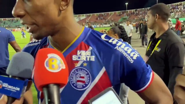 William José responde provocação de jogador do Jacuipense após goleada: 'Não pode menosprezar os jogadores do Bahia'