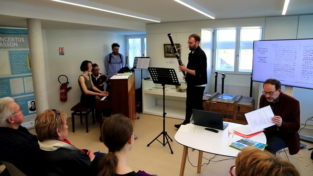 2/ François-René GEBAUER (1773-1823), Concerto (extraits )