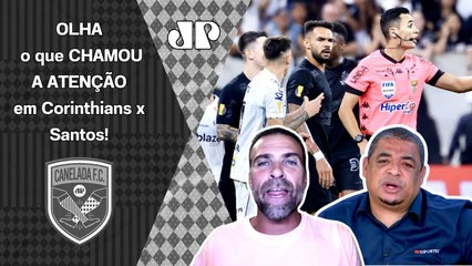 "ISSO FOI DESLEAL! UM ABSURDO!" OLHA o que CHAMOU A ATENÇÃO em Corinthians 2 x 1 Santos!