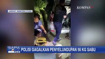Detik-Detik Polisi Gagalkan Penyelundupan 56 Kg Sabu di Langkat, 1 Pelaku Ditangkap