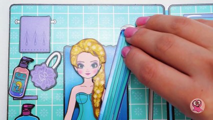 Du rêve à la réalité ! La métamorphose magique d'Elsa la poupée en papier pour le bal ! 👸🏼👗