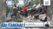 Rockslide, naranasan sa Ambaguio; Maulang weekend, naranasan sa Santiago City | Balitanghali