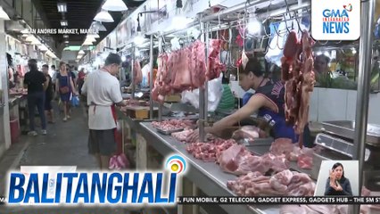 MSRP sa karneng baboy (P380/kilo - liempo; P350/kilo - kasim/pigue), hindi pa ipinatutupad sa ilang palengke sa NCR | Balitanghali