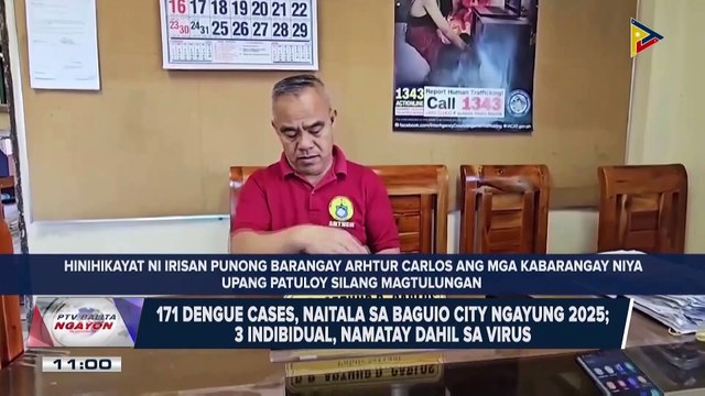 171 Dengue cases, naitala sa Baguio City ngayong 2025; 3 indibidual, namatay dahil sa virus