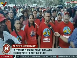 Lara | Comuna "El Maizal" arribó a sus dieciséis años siendo referencia nacional de producción