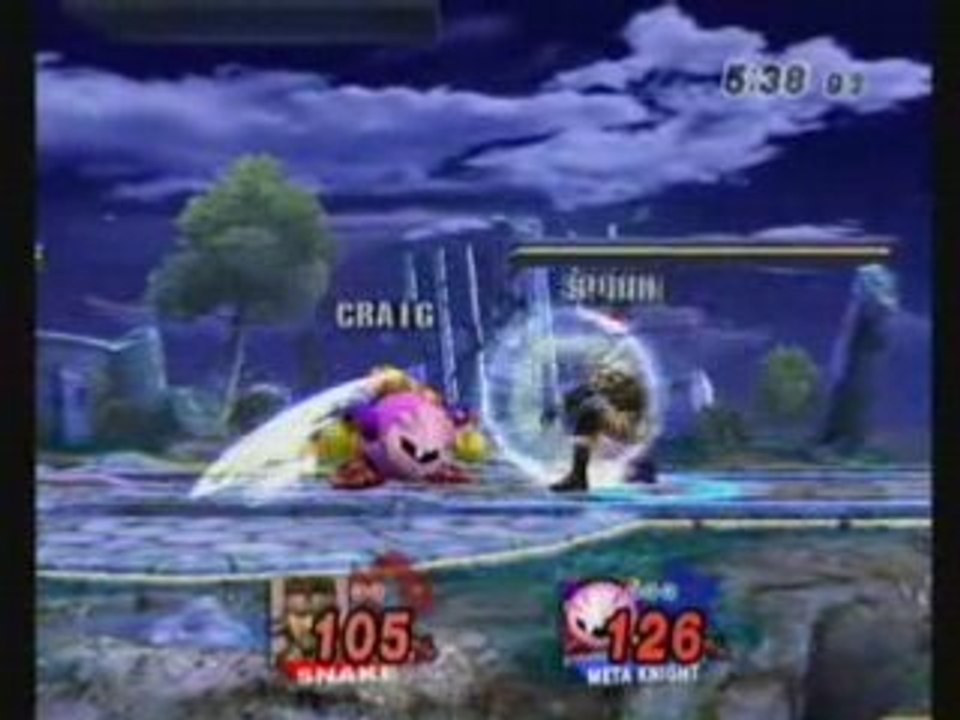 SSBB: Craig (Meta) vs Spoon (Snake)