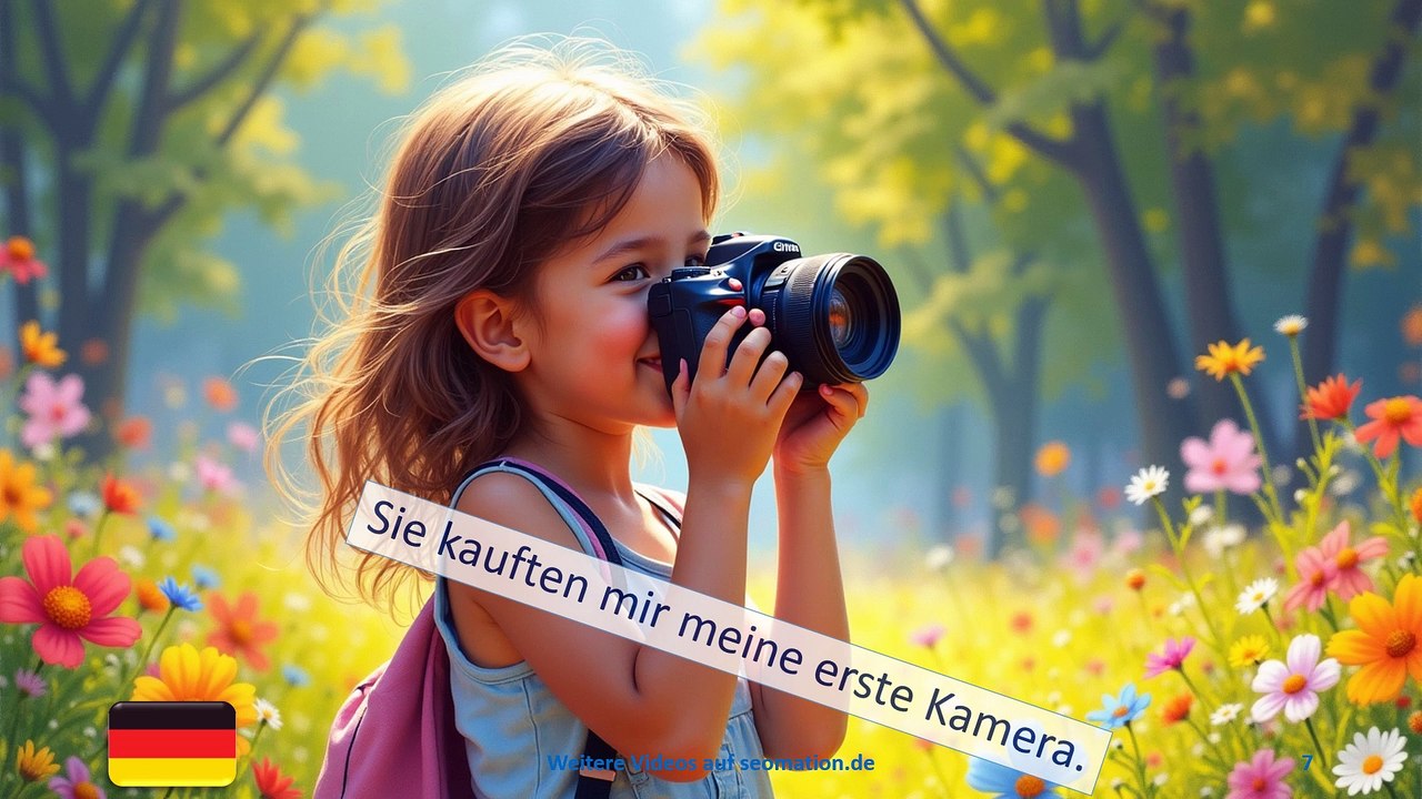 ✅Meine Reise in die Welt der Fotografie✅ Ich lerne Deutsch mit Geschichten