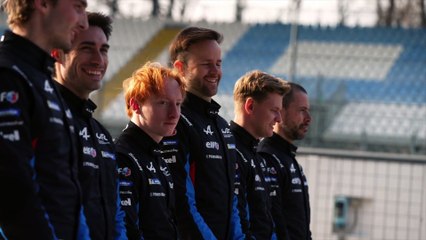 Alpine Endurance Team - 2025 WEC Season Pre-season testing driver line-up