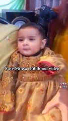 Cute minsha childhood memories