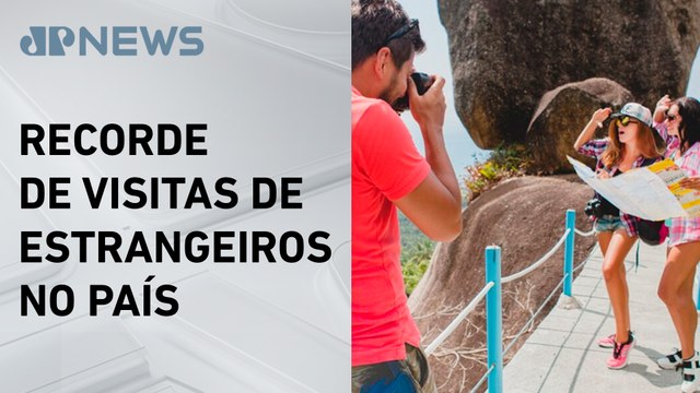 Brasil recebe mais de 2,8 milhões de turistas em 2025