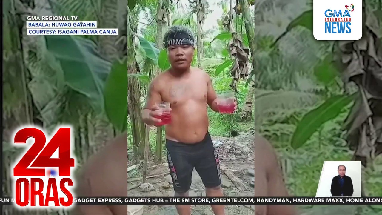 Content creator, sinilaban ang sarili para sa views; nagtamo ng 2nd degree burns | 24 Oras