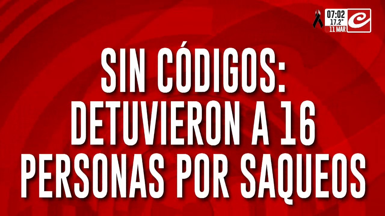 Tras la inundación y el desastre, los saqueadores llegaron a Bahía Blanca: hay varios detenidos