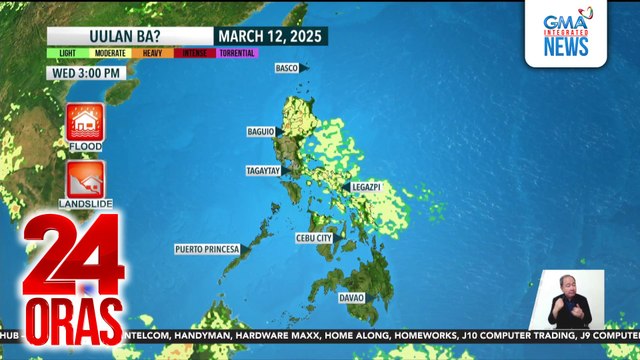 Matinding init naranasan sa ilang lugar sa bansa; ilang lugar posibleng makaranas ng pag-ulan | 24 Oras