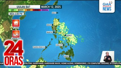 Matinding init naranasan sa ilang lugar sa bansa; ilang lugar posibleng makaranas ng pag-ulan | 24 Oras