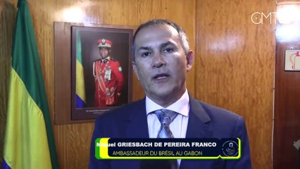 [#Reportage] Gabon-Brésil : Ndong Sima dévise avec Miguel Griesbach de Pereira Franco