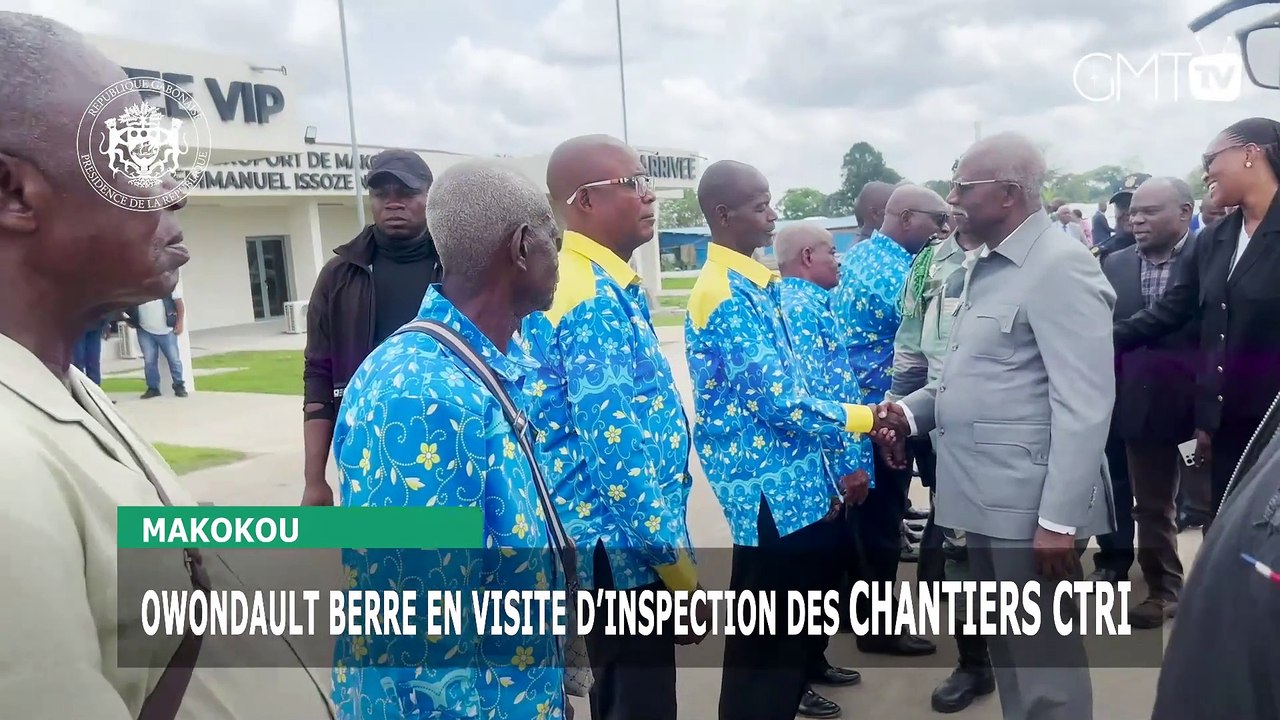 [#Reportage] Makokou : Owondault Berre en visite d’inspection des chantiers CTRI