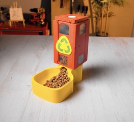 Recyclage créatif : Transformer des cassettes VHS en mangeoire pour chats