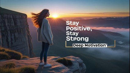 Stay Positive in Tough Times- A Motivational Video