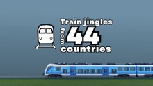 🎶🚆 Train Jingle Sounds around the world🚆🎶 #train