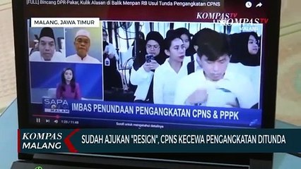 Kekecewaan CPNS di Malang, Terlanjur 'Resign' Pengangkatan Ditunda