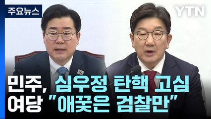 민주, 최상목·심우정 탄핵 고심...여당 "애꿎은 검찰만" / YTN