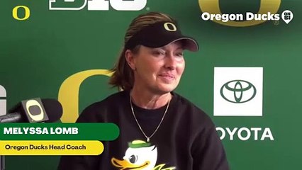 Oregon Ducks Softball Coach Melyssa Lombardi Discusses Jane Sanders Classic