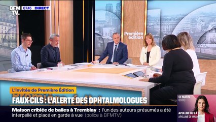 Faux-cils: "Il y a des vraies complications", alerte Dominique Brémond-Gignac, cheffe du service d'ophtalmologie à l'hôpital Necker