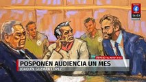 Retrasan la audiencia de Joaquín Guzmán López en EU, implicado en la entrega de 'El Mayo'