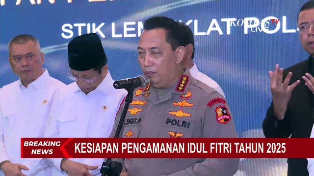 Simak! Kapolri Jendral Listyo Sigit Umumkan Prediksi Puncak Arus Mudik Lebaran 2025
