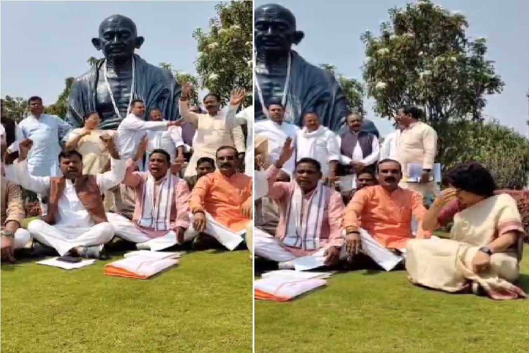 रायपुर विधानसभा में उठा ED रेड का मुद्दा, कांग्रेसी सदस्यों ने मचाया हंगामा.. देखें Video