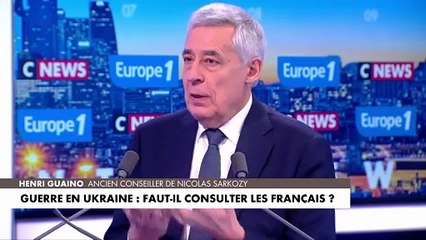 Guerre en Ukraine : pour Henri Guaino, «ce n'est pas le produit des caprices de Trump, c'est un sentiment du peuple américain»