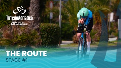 Tirreno Adriatico 2025 | Stage 1: The Route