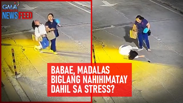 Babae, madalas biglang nahihimatay dahil sa stress? | GMA Integrated Newsfeed