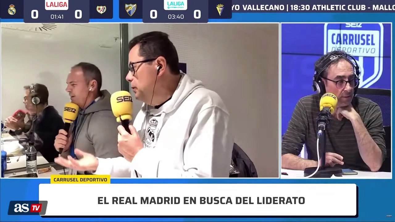 Vinicius reclamó penalti de Lejeune en el primer minuto de partido contra el Rayo