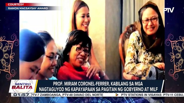 Ang kwento ng dalawang babae na nagsulong ng kapayapaan at kaunlaran ng bansa hanggang sa mga komunidad