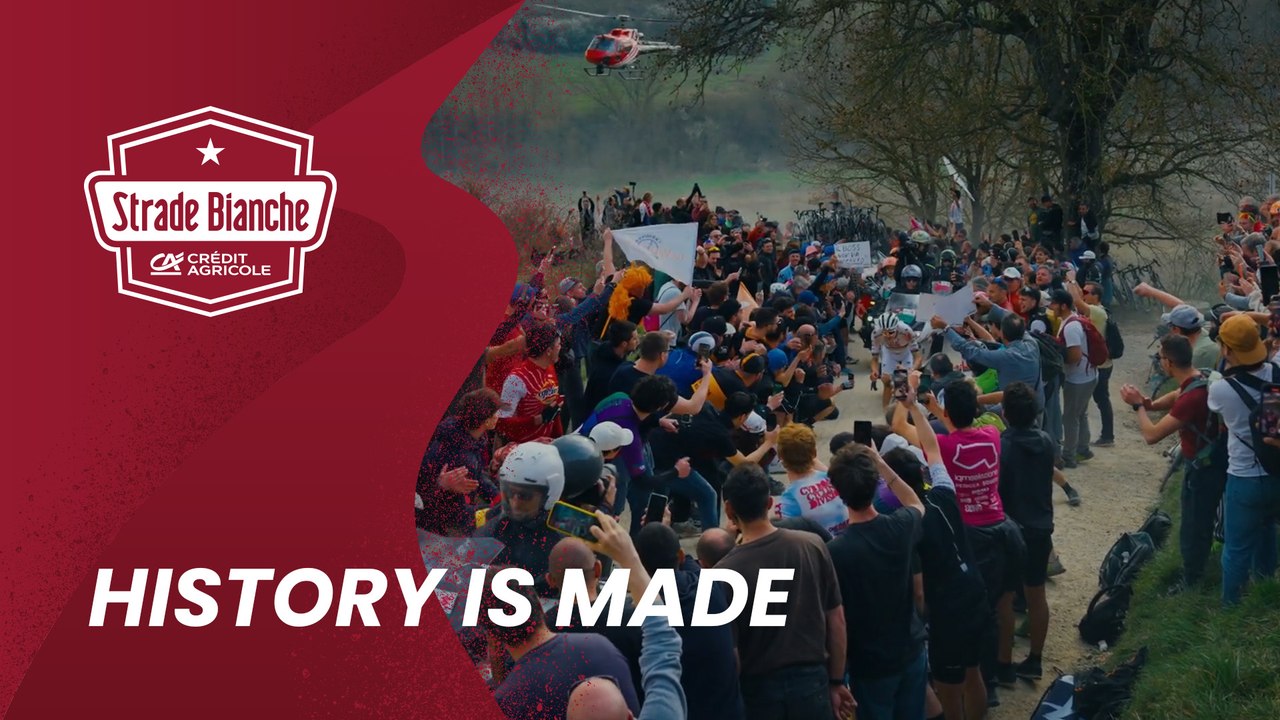 Strade Bianche Crédit Agricole 2025 | History is made
