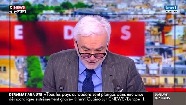 La réponse cinglante de Pascal Praud aux attaques du quotidien Le Monde