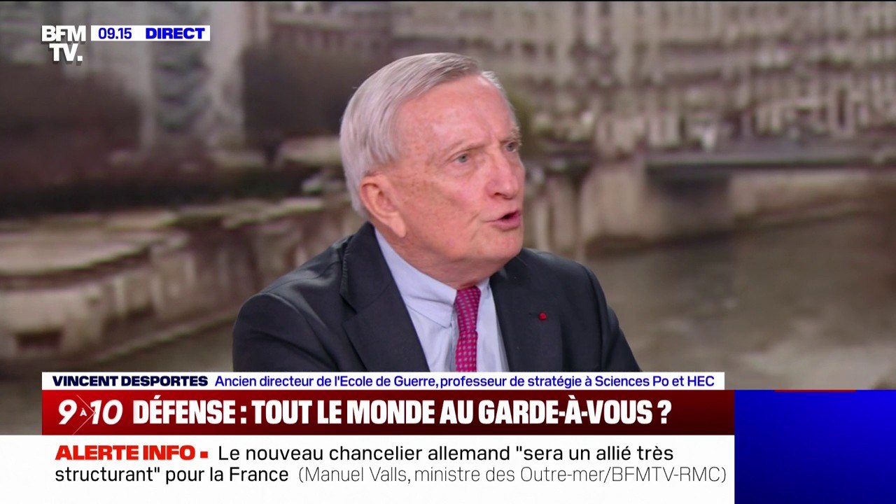Vincent Desportes, ancien directeur de l'École de Guerre: "Il faut une armée prête à combattre"