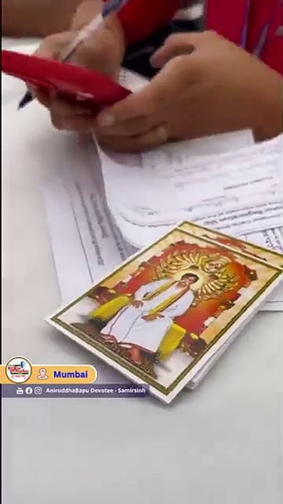 Blood donor registration at Mega Blood Donation Camp 2024  Sadguru Aniruddha Bapu